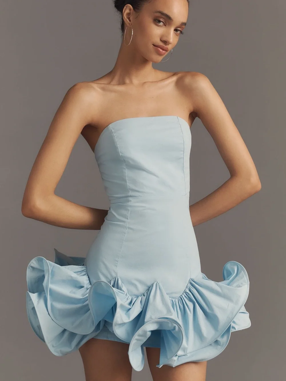 NWT Maeve Ruffle Mini Dress - Picture 4 of 4